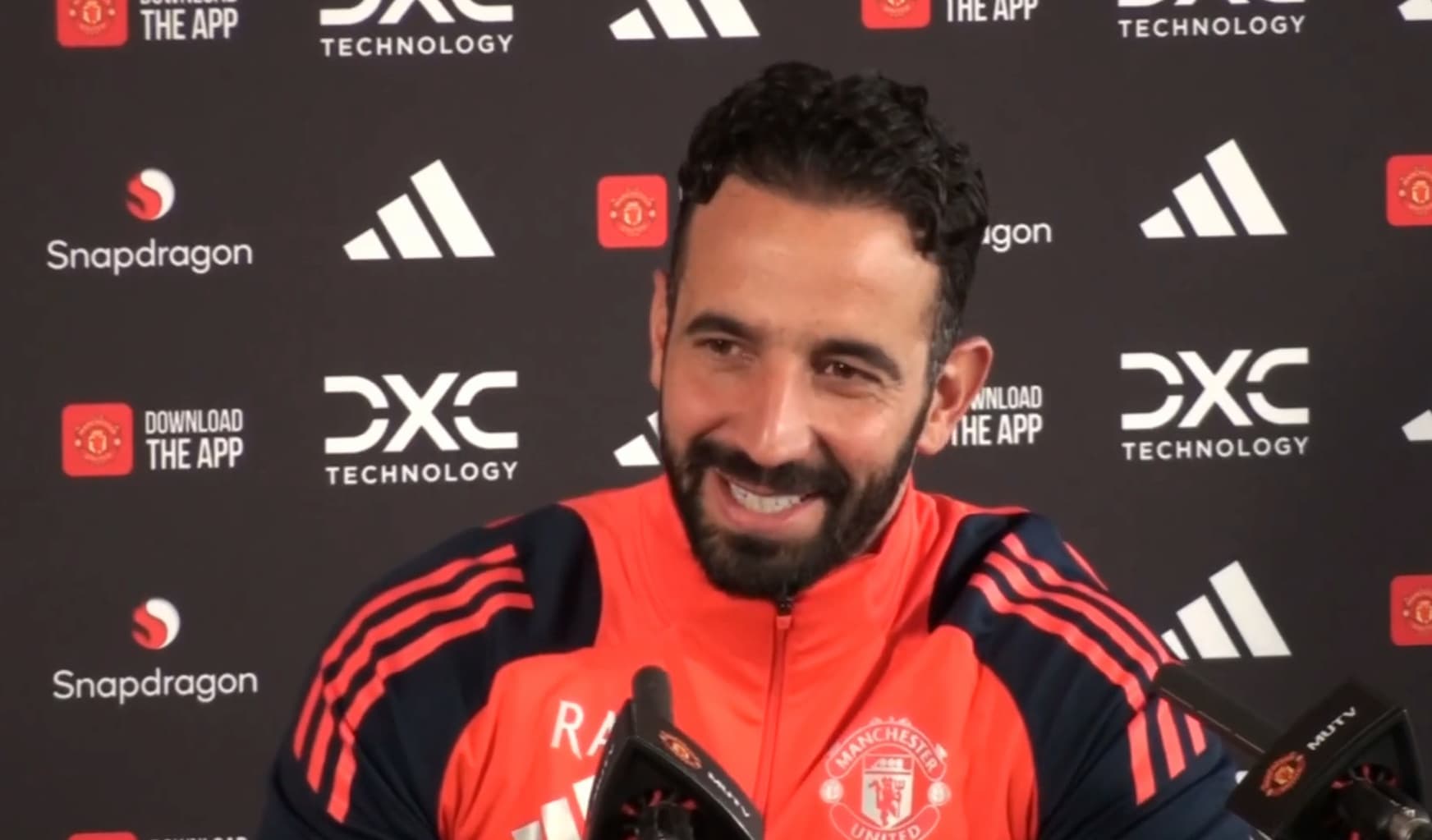 Ruben Amorim bij de start van zijn periode bij Manchester United